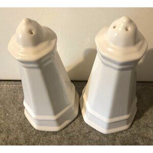 Phaltzgraff Heritage White 6" Salt and Pepper Shakers  #2348